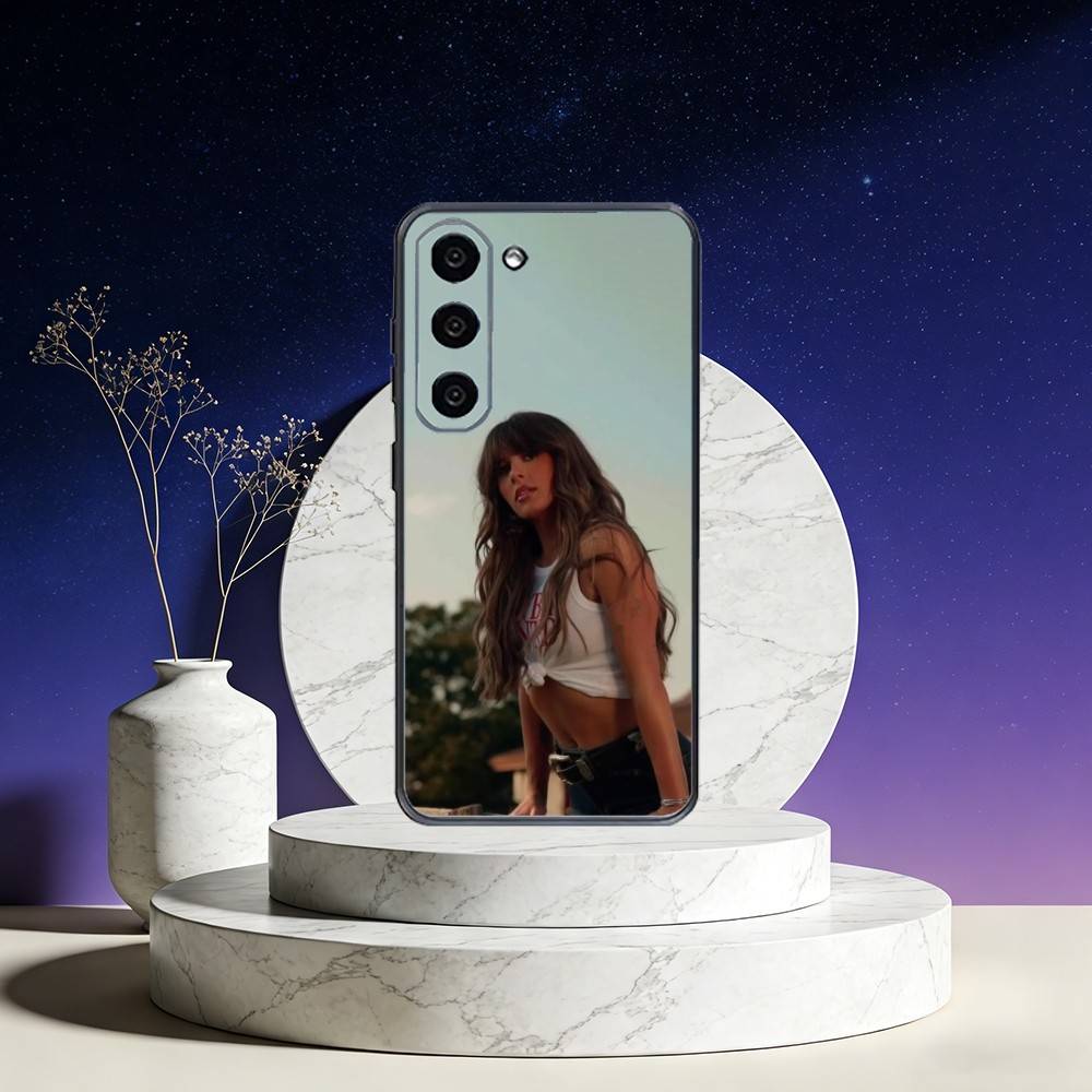 

E-Ella Langley Phone Case For Samsung Galaxy A73,A72,A71,A70,A53,A52,A51,Others Soft Black Cover Samsung a22 4g