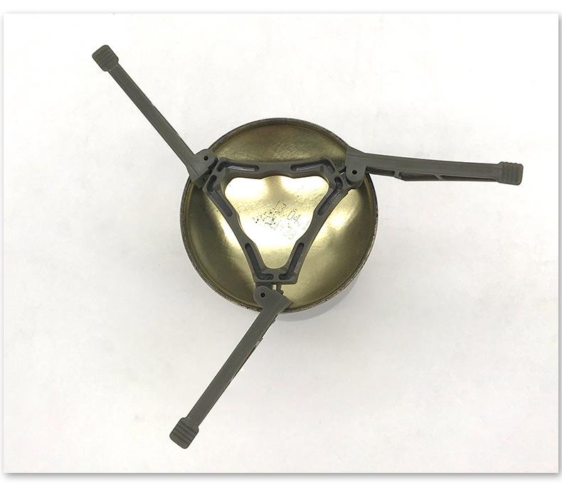 Compact Folding Tripod Stand for Camping and Gas Cylinders