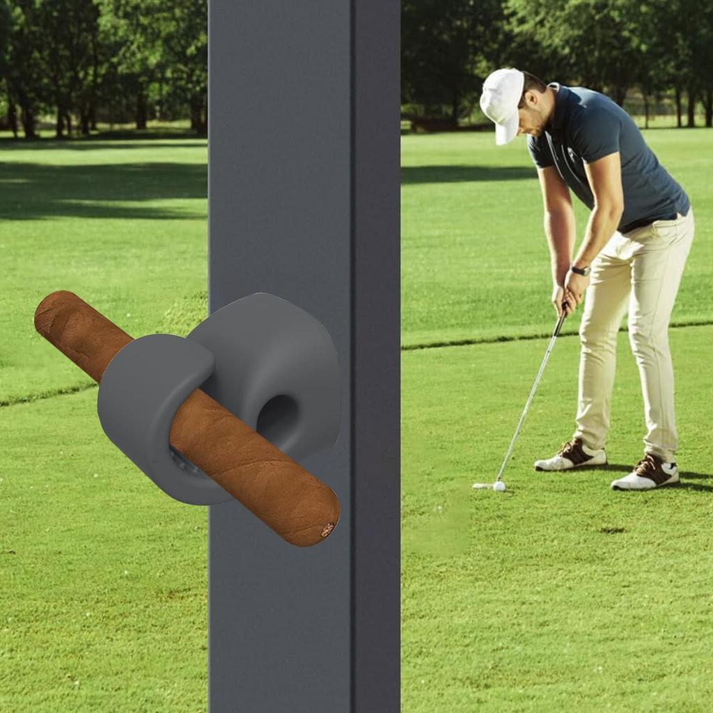 Magnetic Golf Cart Clip Golf Cart Silicone Holder For Cart Golfing Gear Mount For Putter Drivers Club Fishing Pole Camping