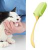 Pet Finger Toothbrush Soft Bristles One-finger Operation Comfortable Grip Teeth Care Dog Cat Cleaning Brush for Daily Use