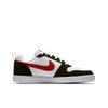 Nike Court Borough Low Top Kids' Skateboarding Shoes Black White Red Sneakers 839937-102