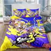 3D Print S-Splatoon Cartoon Game Bedding Set Twin Queen King Full Size Duvet Cover Pillowcase Bed Boys Girls Adult Home Textiles