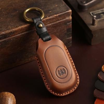 Genuine Leather Key Case for SYM Motorcycle Remote Key Handmade Retro Protective Cover