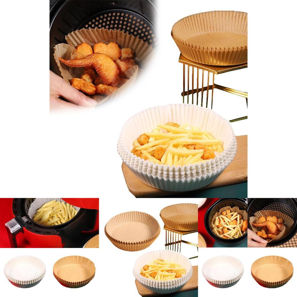 Oil-proof And Waterproof Air Fryer Paper Liner 30/50 Pcs