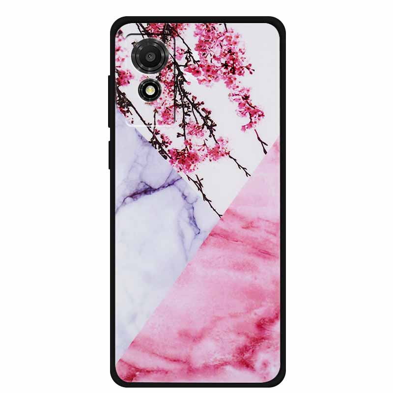 Etui na TCL 501 2024 Miękkie Etui Silikonowy Tylny Pokrowiec na TCL T433D Ochronna Obudowa Etui na TCL 501 Etui Kreskówkowe Zwierzątko TCL501