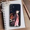 Nezuko I-Kamado Phone Case For Samsung Galaxy A73,A21s,A22,A31,A52,A53,A71,A41Soft Black Shell