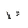 Tabletop Rack Home Bar Decoration Women Shaped Stable Organizer Single Bottle for Living Room
