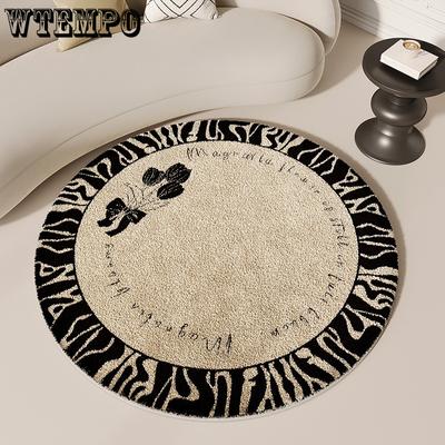 European Classical Circular Carpet Household Water Absorbing and Anti Slip Carpet