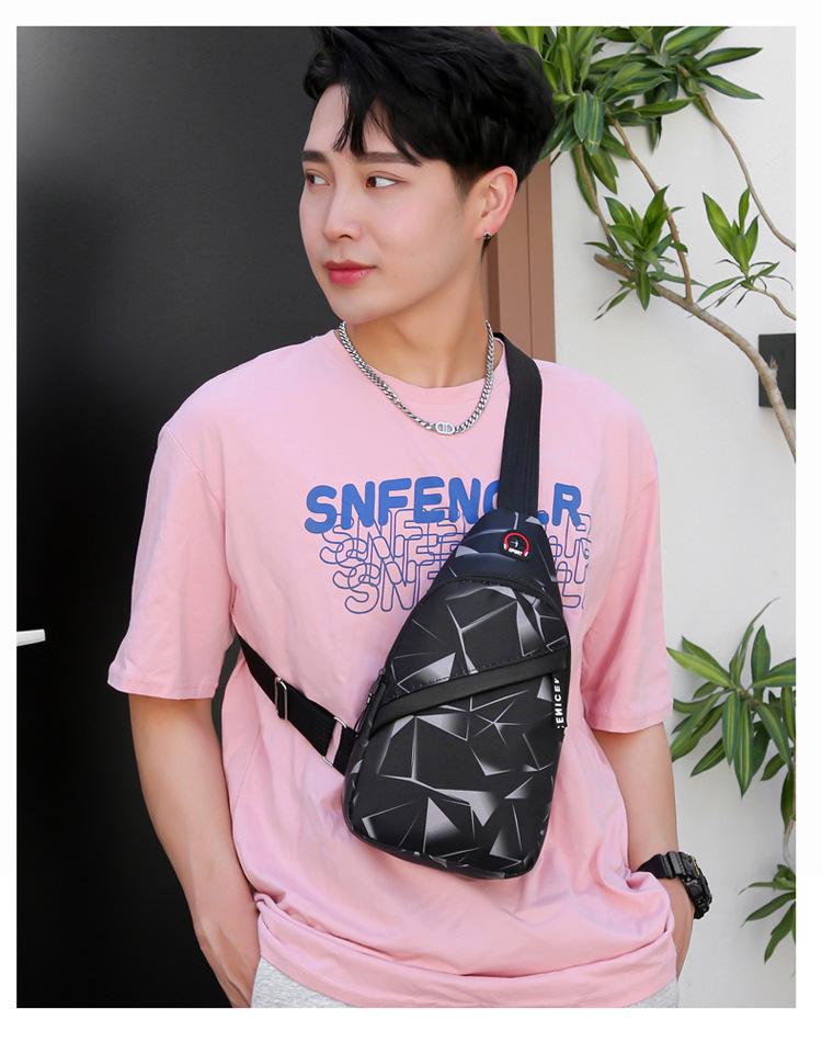 2024 Koreanischer Stil Unisex Leichte Umhänge- & Schultertasche für Outdoor-Sport & Freizeitgebrauch