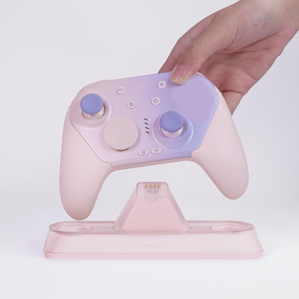 Comprehensive Charging Dock Base for Gaming Controllers Including Illumination Intelligent Charging and Vertical Storage