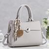 2026 new bag messenger bag women's bag shoulder messenger bag light luxury schoolbag niche bag fashion