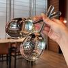 Stainless Steel Ladles For Serving Soup Rice Serving Spoon Drain Hole Heat Insulated Handle Kitchen Utensils For Daily Use