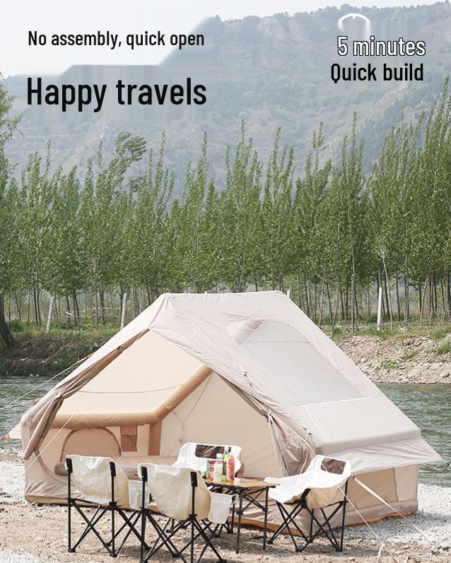 6.3 Sq. Meter Four-Season Automatic Inflatable Tent with Skylight