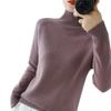 Frauen Weiche Warme Rollkragen Pullover Tops Schlank Winter Warme Gestrickte Pullover Jumper Plus Größe