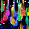 Serial String Lights - 14 LED Crystal Rain Drop, 10 Feet Multicolor Fairy Lights for Home,Mandir,Pooja Room,Deepawali & Diwali Decoration,Christmas