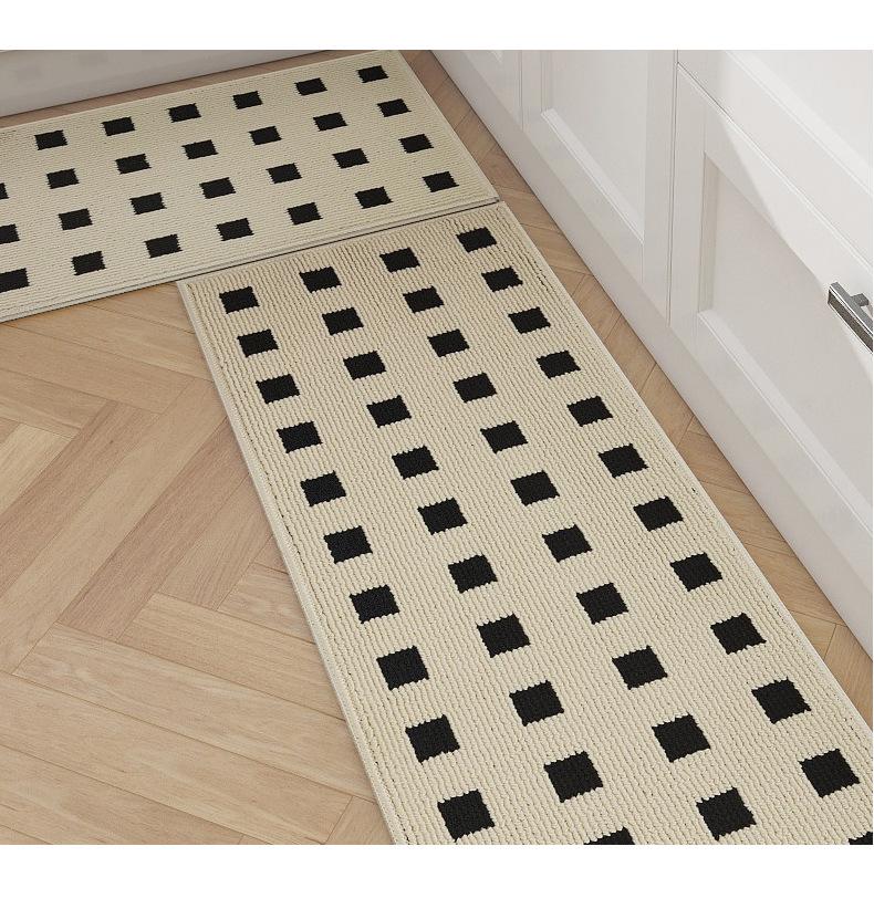 Waterproof, Oil-proof Kitchen Floor Mat - Durable, Non-slip, Dirt & Wear-resistant Carpet for Entrance Doors.