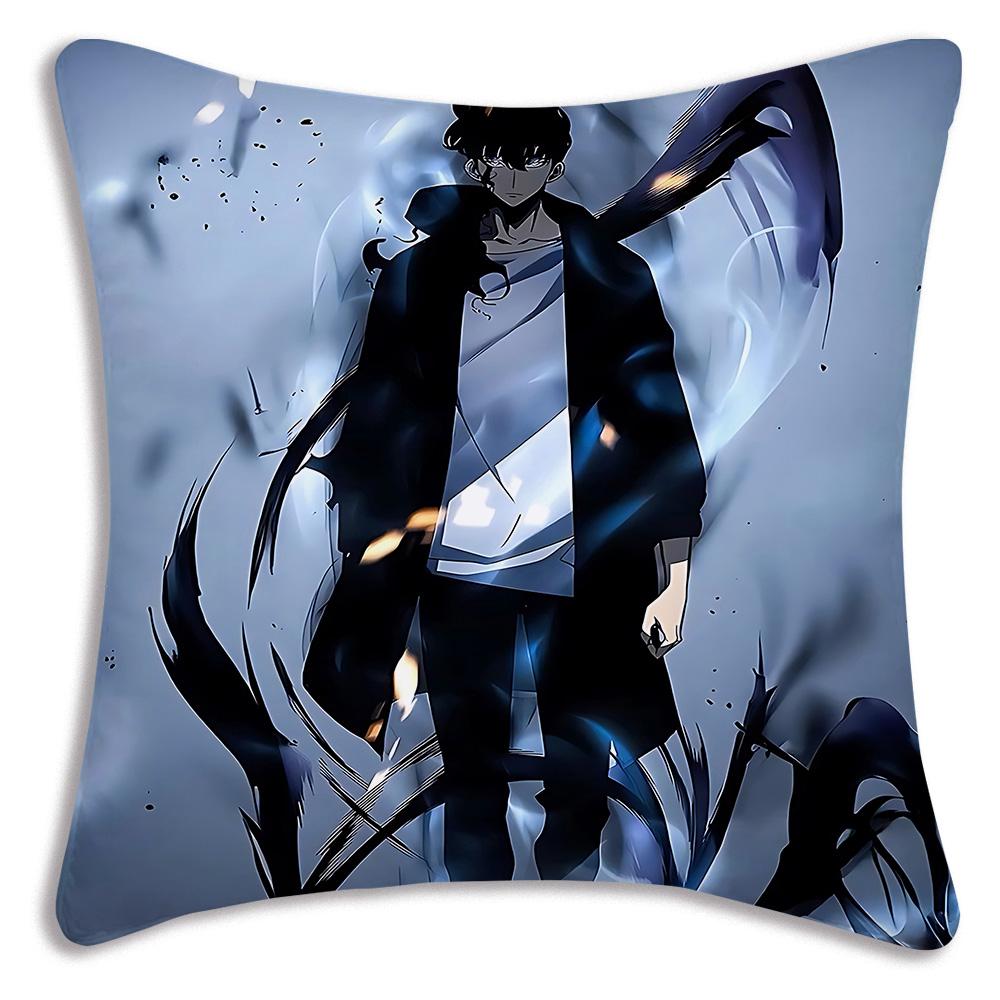Cartoon Cool Solo For Levelings Pillow Covers Cartoon Sofa Decorative Home Double-sided Printing Short Plush Cute Cushion Cover