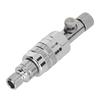 Mini Air Filter Airbrush Moisture Water Trap Adjustable Airflow Control Valve Coupling Fitting