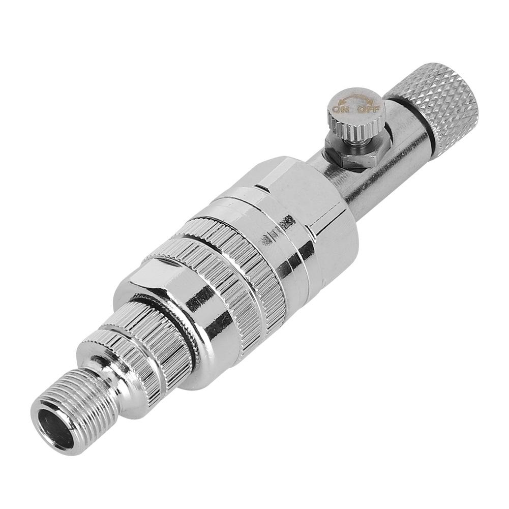 Mini Air Filter Airbrush Moisture Water Trap Adjustable Airflow Control Valve Coupling Fitting
