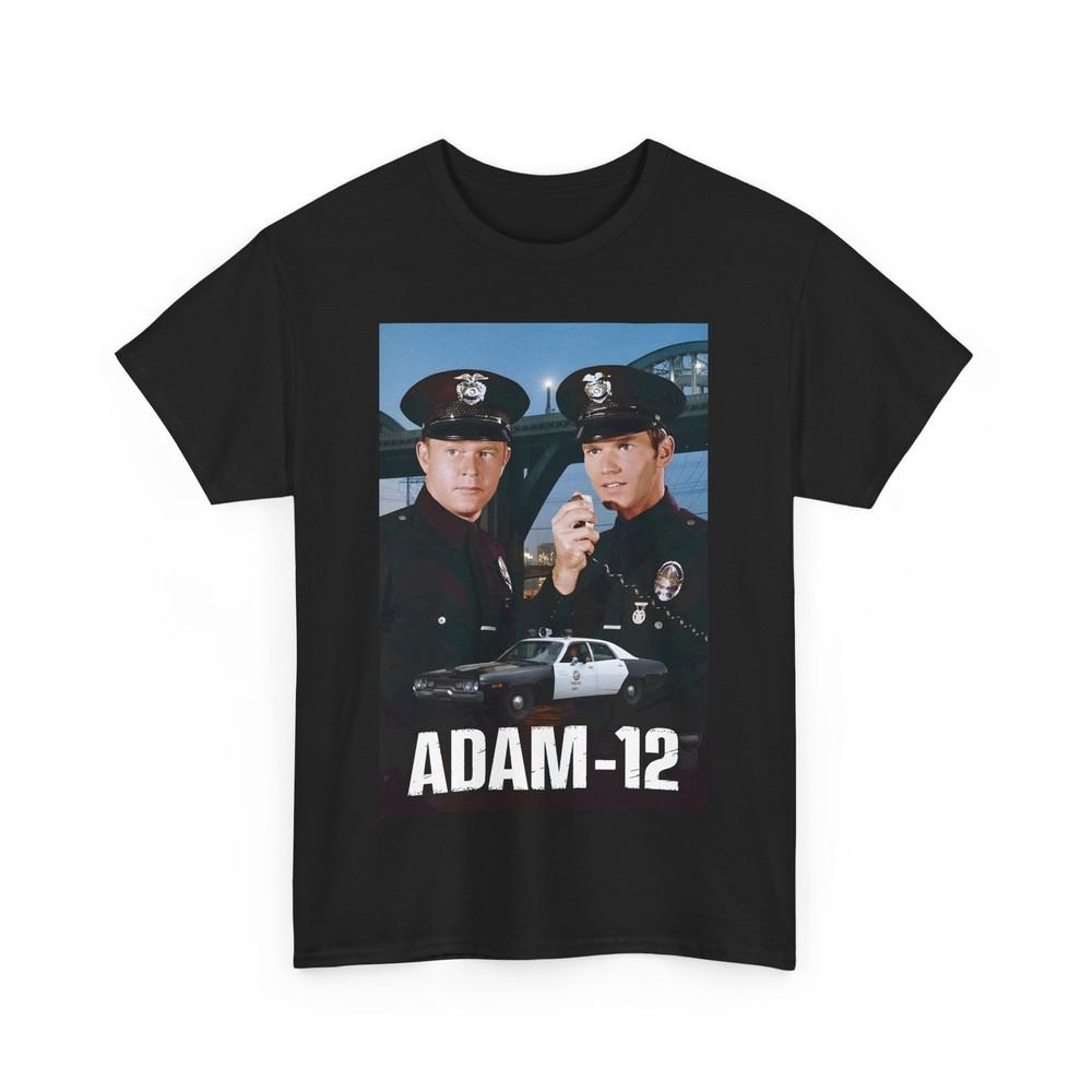 Adam-12 TV Series (1968-75) T-Shirt Police Crime Drama Kent McCord LAPD
