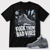 Bad Vibes Sneaker Graphic Tee, Retro Basketball Shoe Streetwear Shirt, Urban Graffiti Unisex T-Shirt