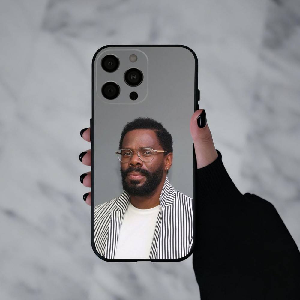 1PC Actor C-Colman D-Domingo  Phone Case For iPhone 17pro,16,15,14,13,12,11 Plus,Pro Max,XS,Soft Silicone Black Cover