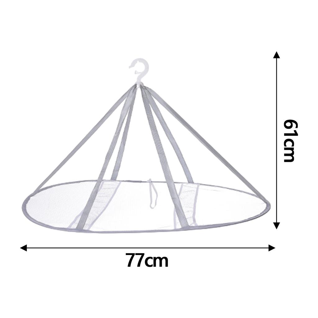 Sweater Drying Rack Mesh Clothes Laundry Hanging Mesh Rack Socks Swimsuit Toys Coat Dress Multipurpose Indoor Outdoor Hanger