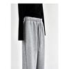 Winter Women's Thick Casual Wide Leg Loose Sports Cotton Sweatpants Casual Pants