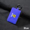 Car Key Bag Cover Case Suede Leather Key Wallet for Ferrari sp3 488 sf90 f40 f8 458 296 Purosangue Roma 599 612 Auto Accessories MQ2