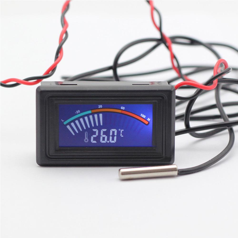Buy Large LCD Celsius/Fahrenheit C/F Digital Thermometer Temperature Meter Gauge at affordable