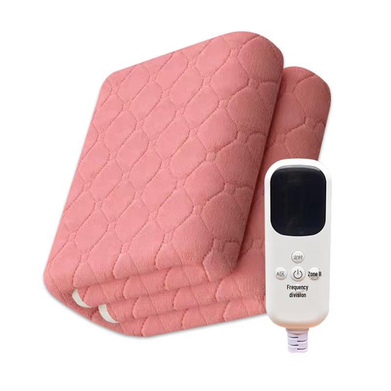 

Dual Control Electric Blanket, Waterproof, Auto Power-Off, 5 Heat Settings, Thickened for Two, Ideal for Student Dorms.