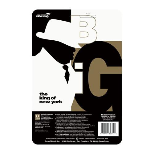 Notorious B.I.G. Biggie In Suit Reaction 3.75" Figure