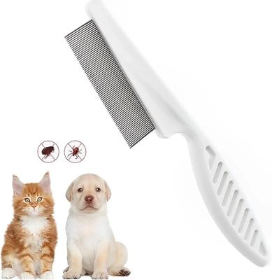 Stainless Steel Dog Comb Insect Repellent Brush Pet Care Combs Hair Grooming Portable Tool Fur Removal Cat Dog Supplies