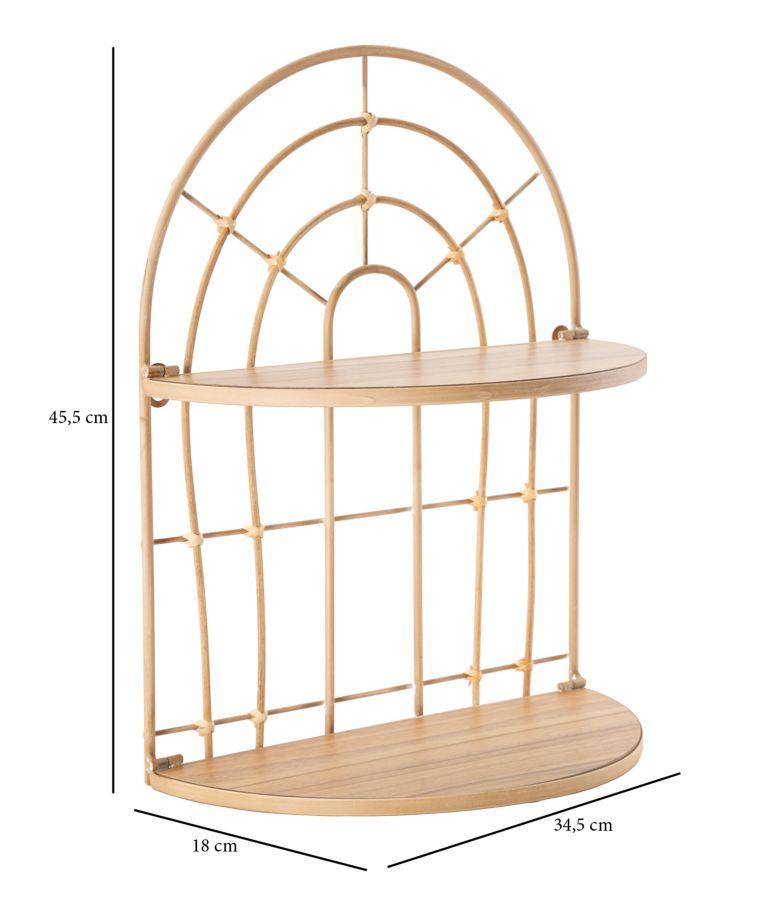 Double shelf Arch cm 34,5x18x45,5