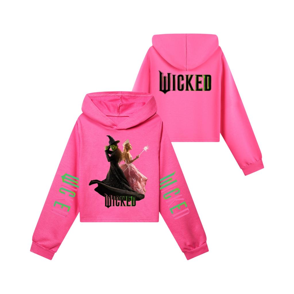 Children's Long-sleeved Loose Pullover Letter-printed Hooded Sweatshirt
