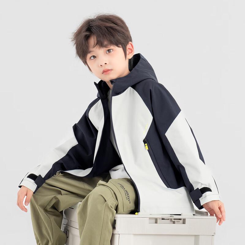 Boys' Windproof Wear-Resistant Outdoor Jacket