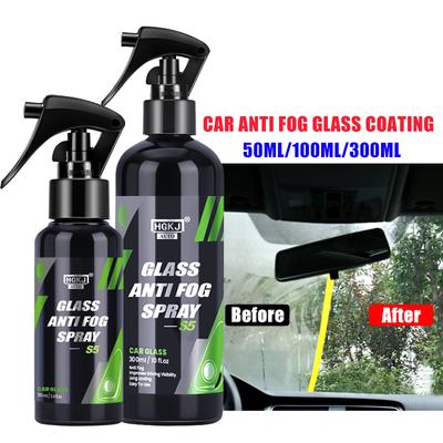 Car Anti Fog Glass Coating  50/100/300ML Agent Antifog Cleaner Coating Liquid Windscreen Fog Repellent Spray Waterproof for AUTO