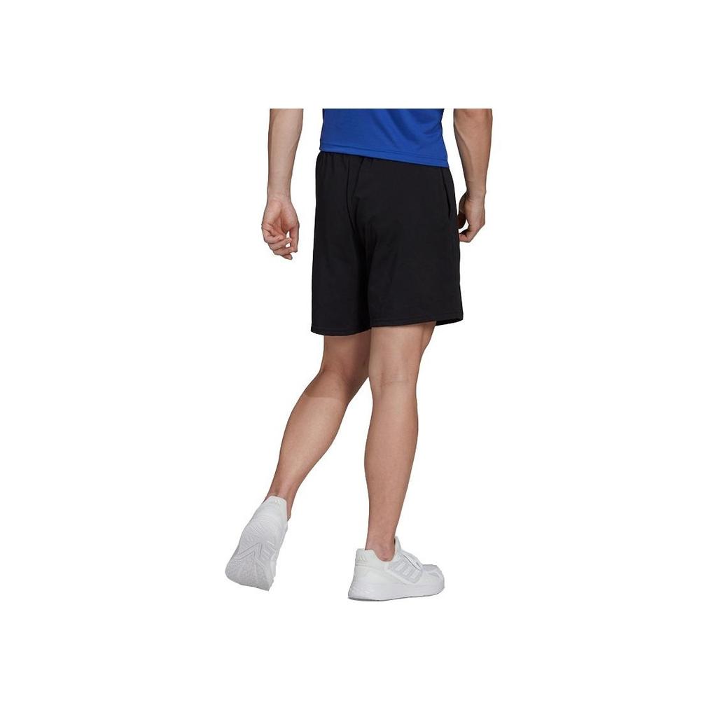 Adidas Essential Sports Shorts with Breathable Mesh Men Shorts Black GS4874