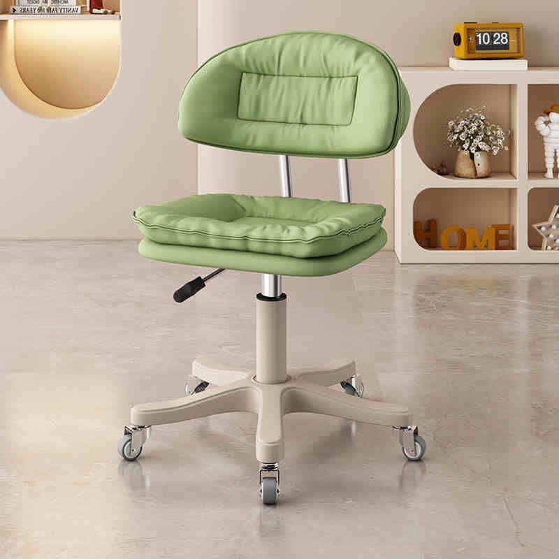 Reliable Beauty Stool Swivel Recliner with Casters for Home and Makeup