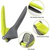 Garlic press, stainless steel garlic crusher, kitchen garlic rocker, 304 pieces food grade lemon