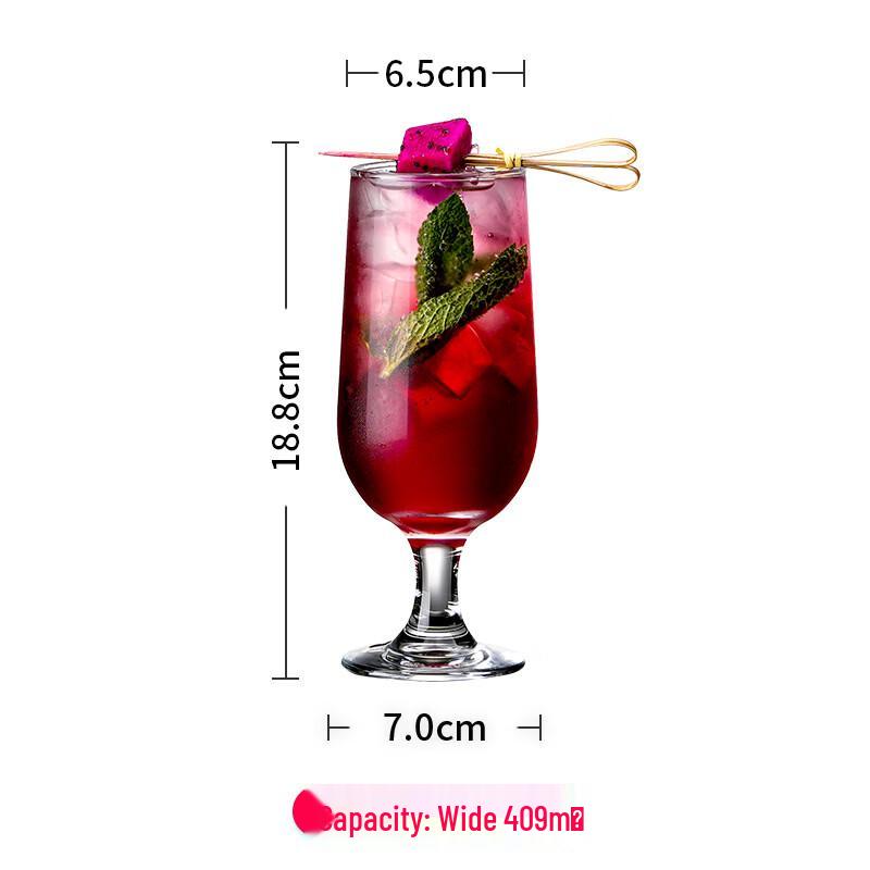 MDNG 400ml Glass Beverage & Tea Cup