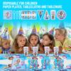 Birthday Venue Decoration: Children's Disposable Paper Plates, Tablecloths, Tableware