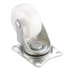 1/2/4Pcs White Nylon Rubber Furniture Roller Heavy Duty Swivel Casters New Caster Wheel