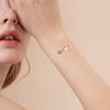 Lucky Small Waist Bracelet Female Niche Design Light Luxury High Sense Simple Rose Jewelry for Girlfriend Jewelry