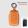 Wildleder Autoschlüssel Etui Halter Schlüsselanhänger Für Land Rover Range Rover Discovery 5 Sport   Für Jaguar Xel E-Pace Zubehör