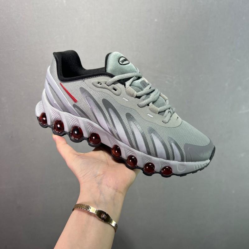 Men Women Running Shoes Lightweight Breathable Flyknit Upper Full Length Air Cushion Comfort Walking Sneakers