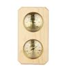 Upgraded 2 In 1 Wooden Sauna Thermometer & Hygrometer Temperature Humidity Meter
