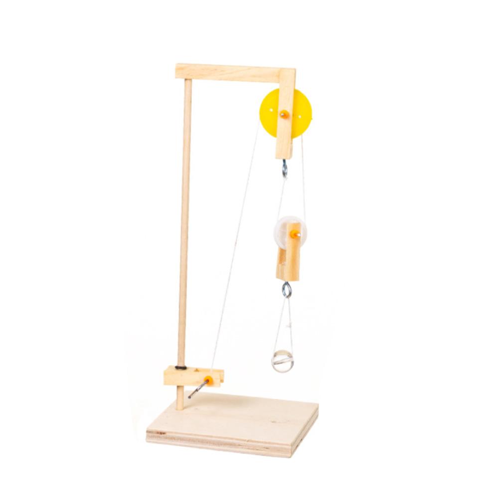 Kids Toy Model Building Kits DIY Puzzles Scientific Experiment Educational Toy Crane Creative Toy Gifts for Boys and Girls