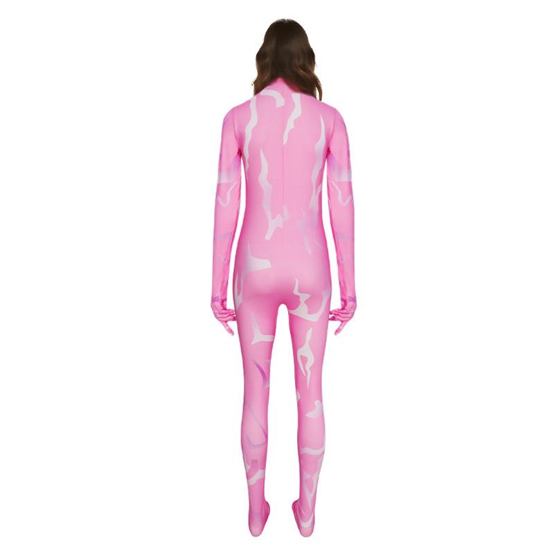 KPop Rumi Mira Zoey Jumpsuit Cosplay Costume Women Bodysuit Halloween Carnival Party Tights Corset Leotard