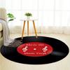 S Music Hit Cd Round Rug Nonslip Area Rug Office Chair Mat Carpet For Living Room Bedroom Home Decor